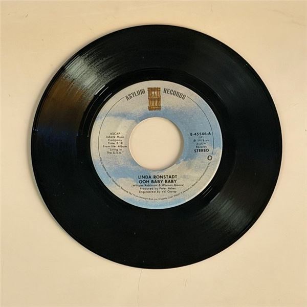 Linda Ronstadt Ooh Baby Baby 45 Album