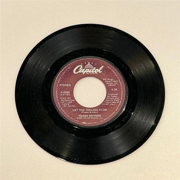 Peabo Bryson Let the Feeling Flow 45 Album