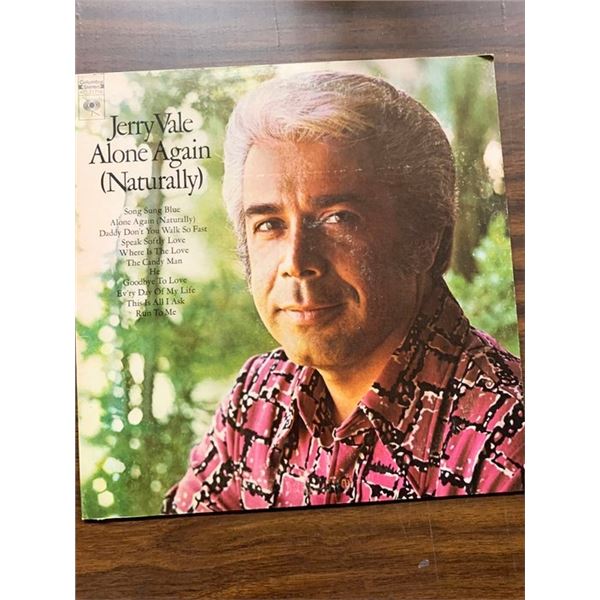 Alone Again (Naturally) Jerry Vale Album