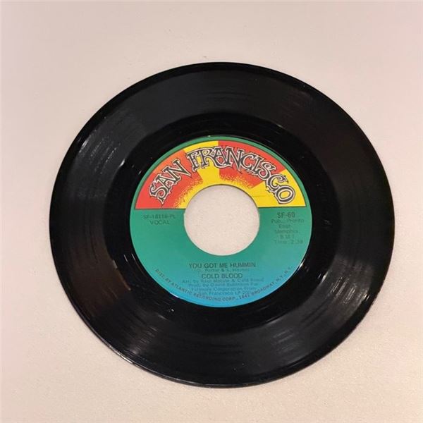 Cold Blood You Got Me Human 45 Album