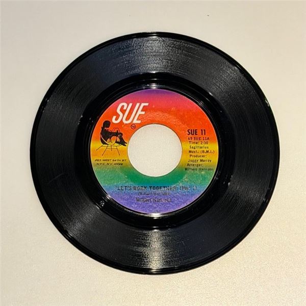 Wilbert Harrison Let's Work Together 45 Album