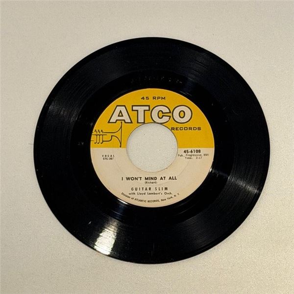 Guitar Slim I Won't Mind at All 45 Album