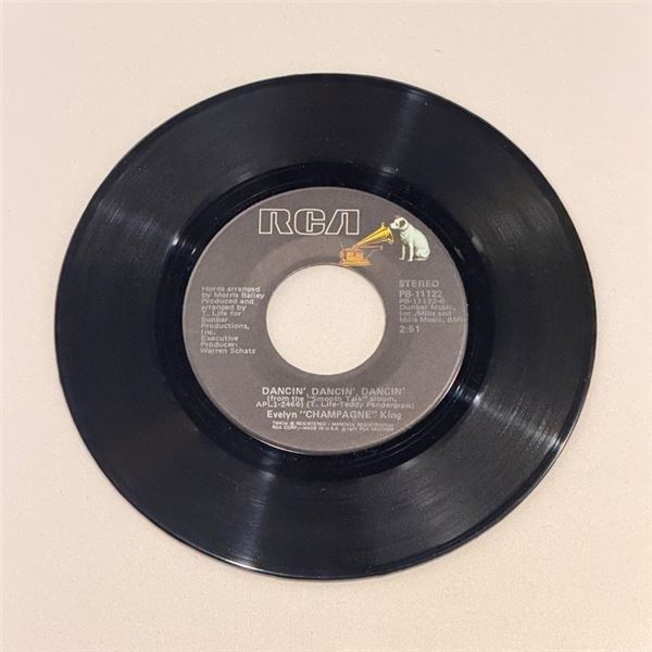 Evelyn Champagne King Dancin Dancin Dancin 45 Album