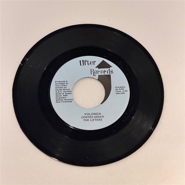 Cortez Greer The Lifters Yolonda 45 Album
