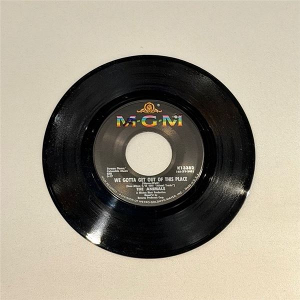 The Animals We Gotta Get Out of This Place 45 Album