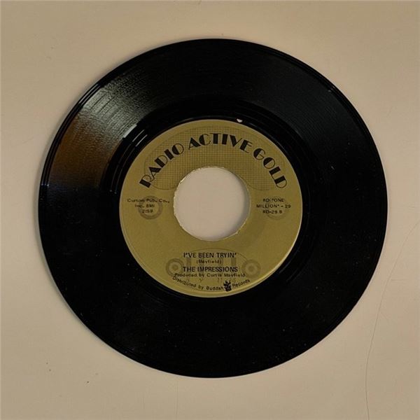 The Impressions I've Been Trying 45 Album