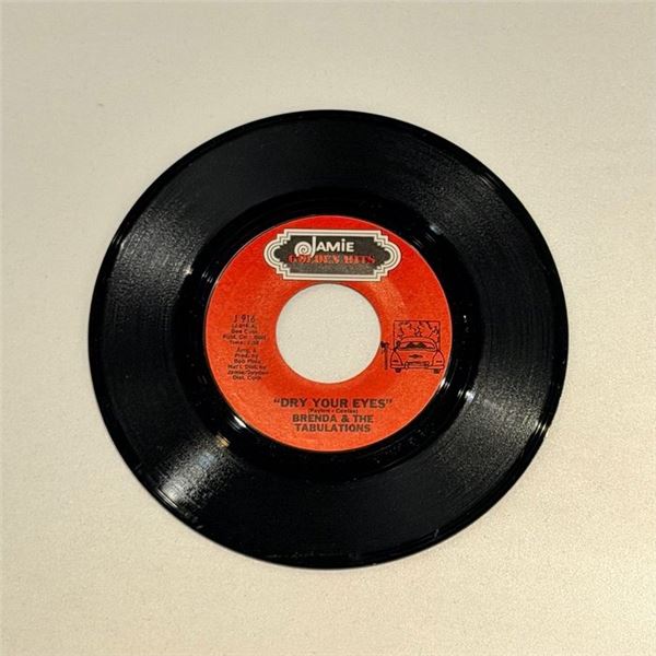 Brenda and the Tabulations Dry Your Eyes 45 Album