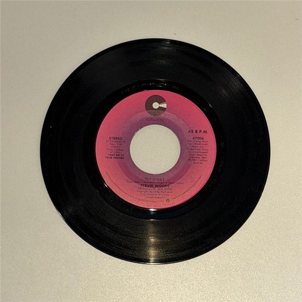 Stevie Woods Fly Away 45 Album