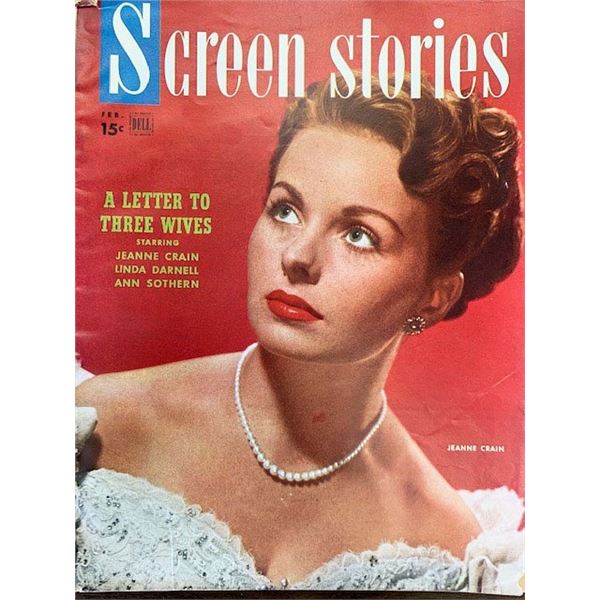 Screen Stories Magazine - Jeanne Crain