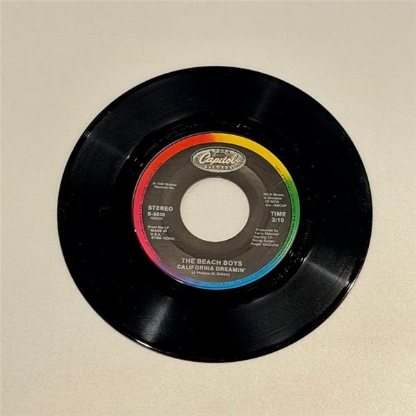 The Beach Boys California Dreamin 45 Album