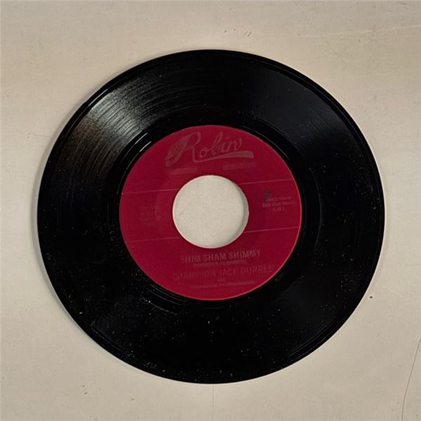 Champion Jack Dupree Shim Sham Shimmy 45 Album