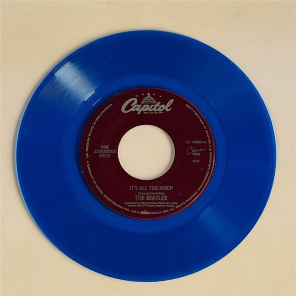 The Beatles It's All Too Much 45 Album