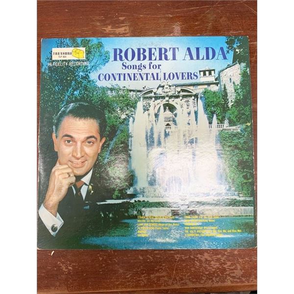 Robert Alda ‎Songs For Continental Lovers Album