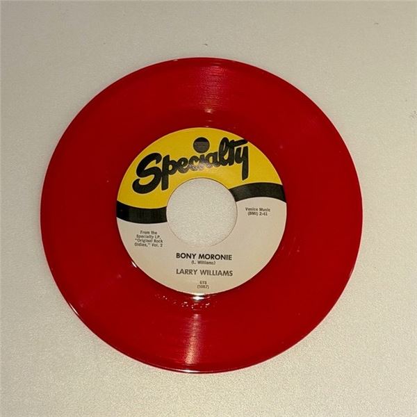 Larry Williams Bony Moronie 45 Album