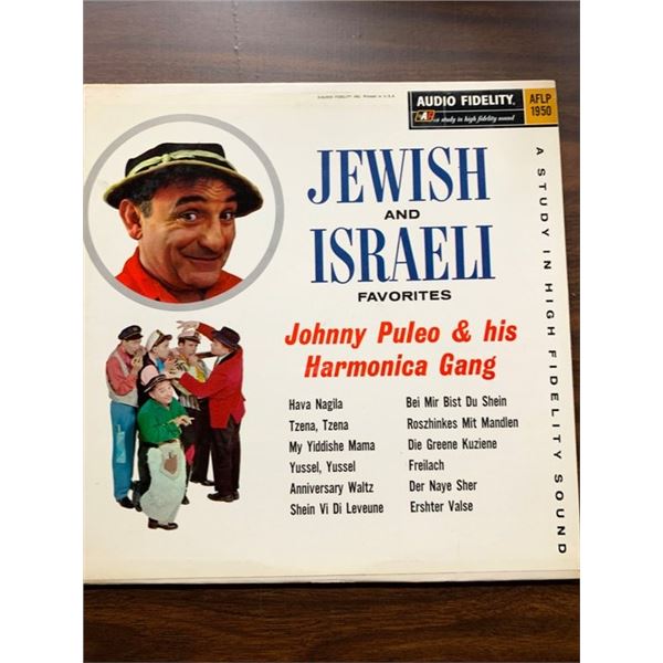 Johnny Puleo & His Harmonica Gang – Jewish And Israeli Favorites Album
