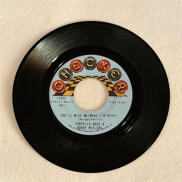 Fontella Bass and Bobby McClure You'll Miss Me When I'm Gone 45 Album