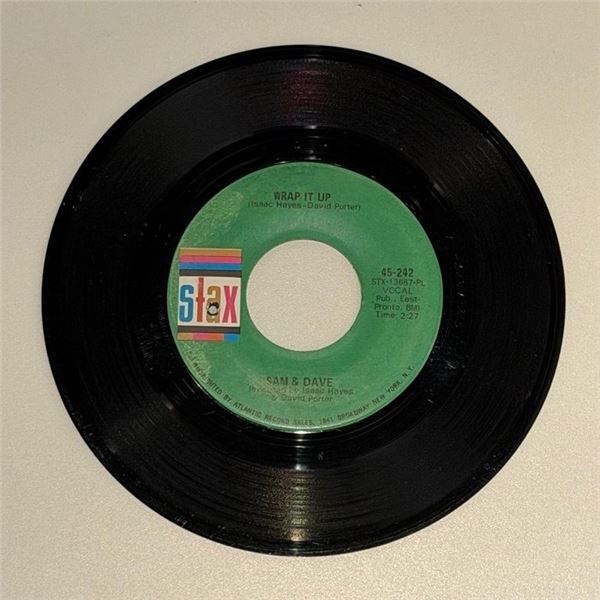 Sam and Dave Wrap it Up 45 Album