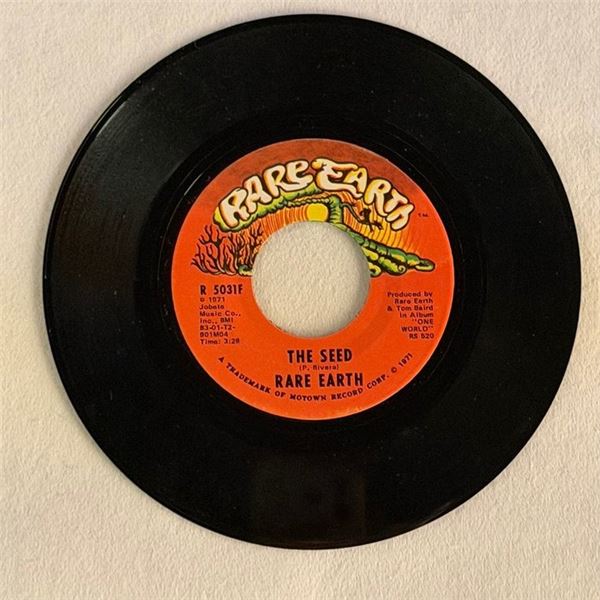 Rare Earth I just Want to Celebrate 45 Album