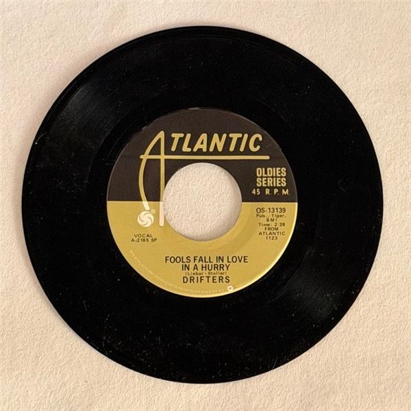 The Drifters Fools Fall In Love In A Hurry 45 Album