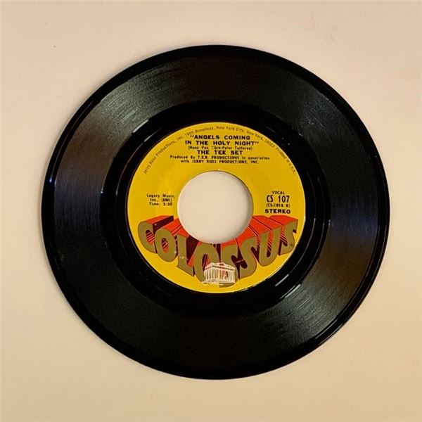 The Tee Set Angels Coming in the Holy Night 45 Album