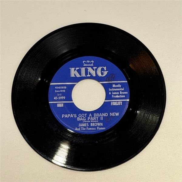 James Brown Papa's Got A Brand New Bag 45 Album