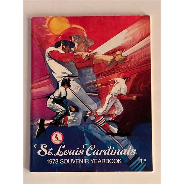 St Louis Cardinals 1973 souvenir yearbook