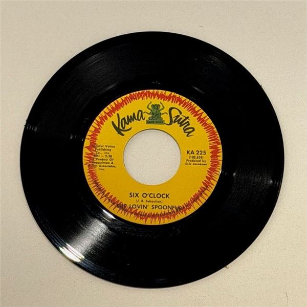 Lovin Spoonful Six O'Clock 45 Album