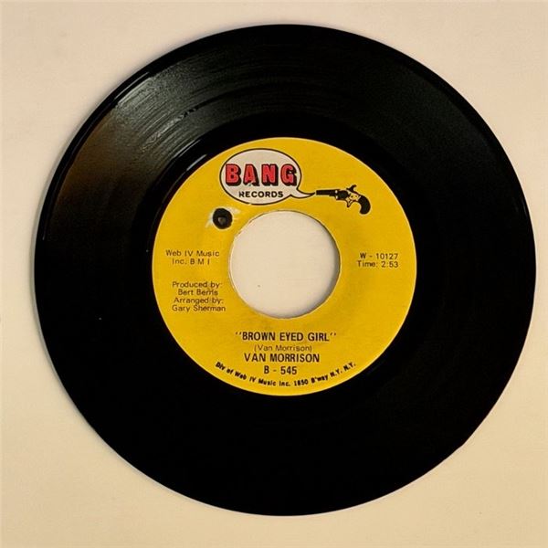 Van Morrison Brown Eyed Girl 45 Album