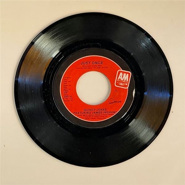 Quincy Jones Just Once 45 Album