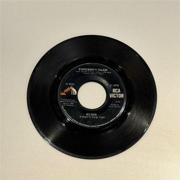 Nilsson Everybody's Talkin 45 Album