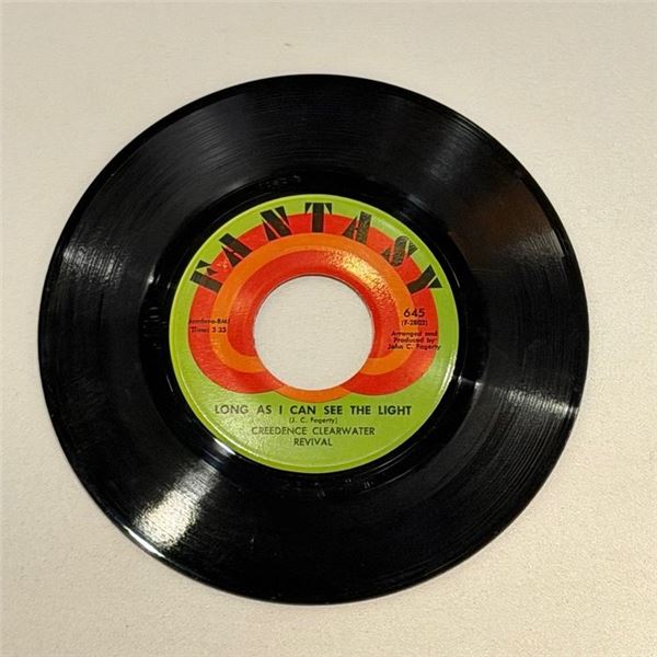 Creedence Clearwater Revival Long as I Can See the Light 45 Album