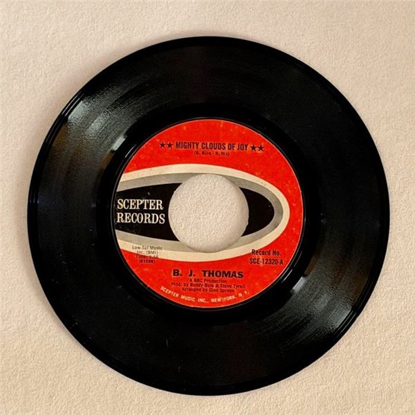 BJ Thomas Mighty Clouds of Joy 45 Album