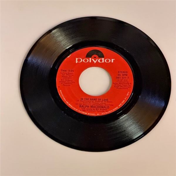 Ralph Macdonald In the Name of Love 45 Album