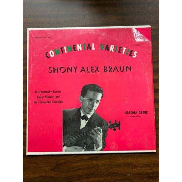 Continental Varieties Shony Alex Braun ‎Album