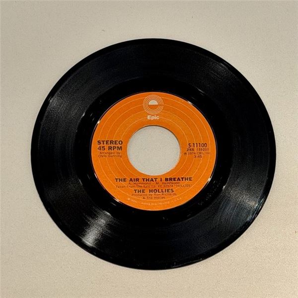 The Hollies The Air That I Breathe 45 Album