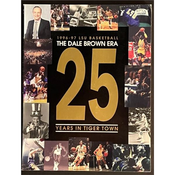 LSU 1995-1996 Basketball souvenir Magazine