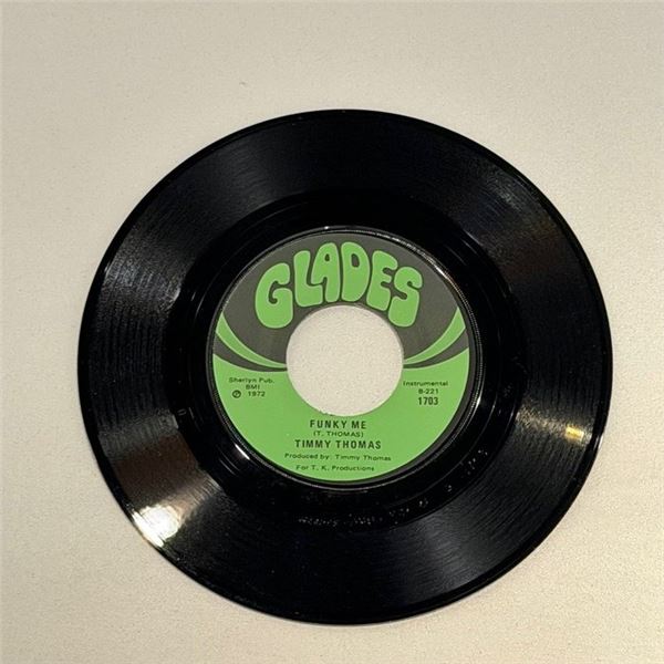 Timmy Thomas Funky Me 45 Album