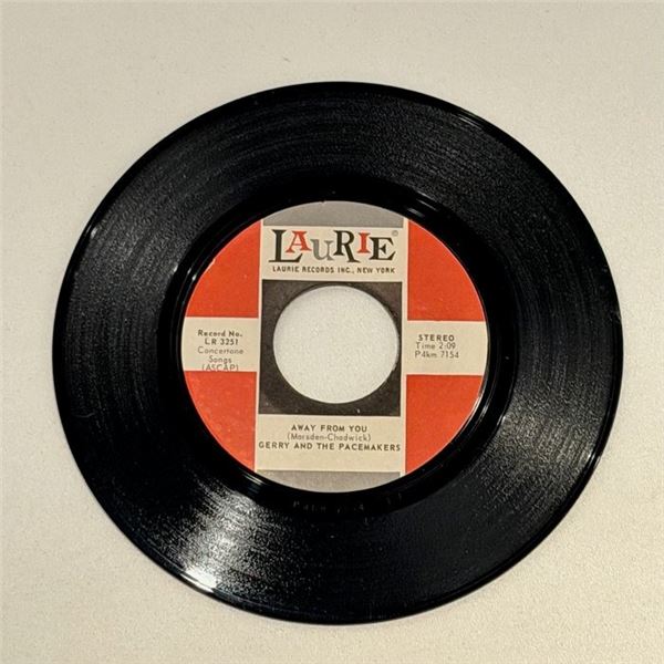 Gerry and the Pacemakers Away From You 45 Album
