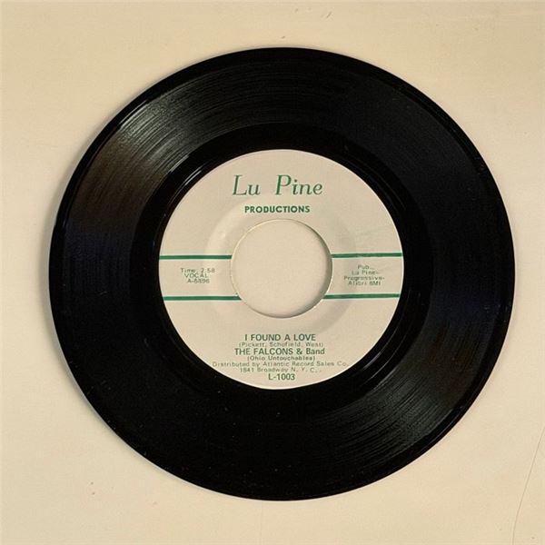 The Falcons and Band I Found a Love 45 Album