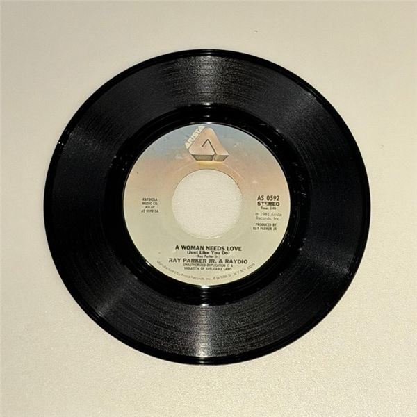 Ray Parker Jr. and Raydio A Woman Needs Love 45 Album