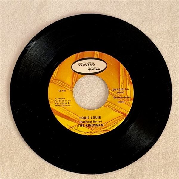 The Kingsmen Louie Louie 45 Album