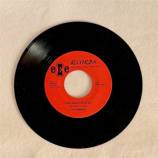 The Embers Far Away Places 45 Album
