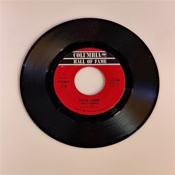 Nick Lowe So it Goes 45 Album