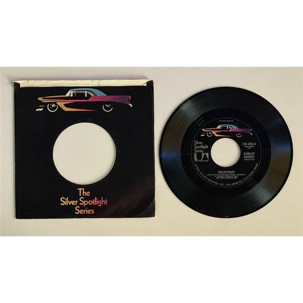 Shirley Bassey Goldfinger 45 Album