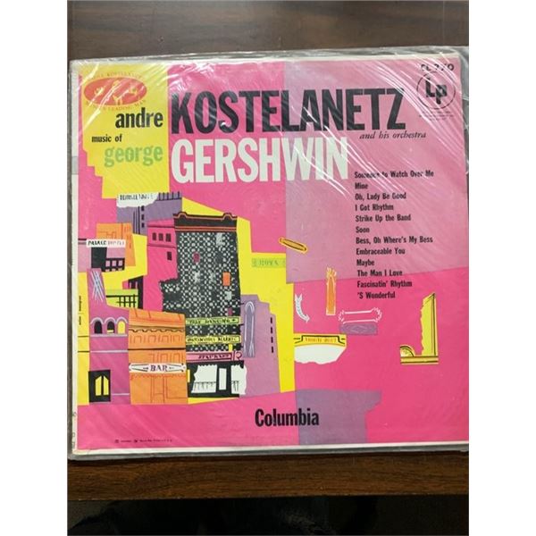 Andre Kostelanetz And His Orchestra ‎– Music Of George Gershwin – Album