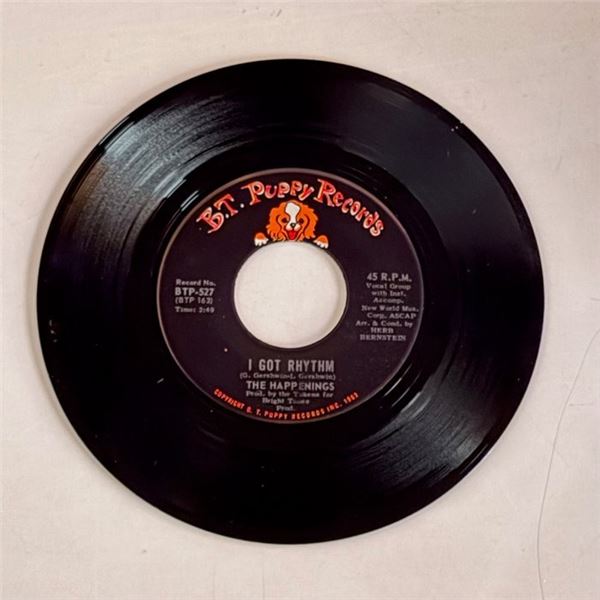 The Happenings I Got Rhythm 45 Album