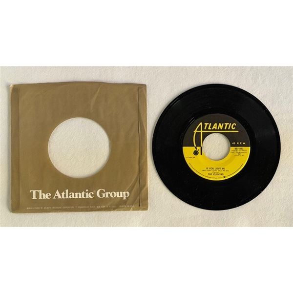 The Clovers If You Love Me 45 Album