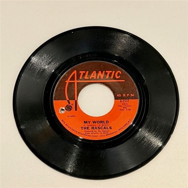 The Rascals My World 45 Album