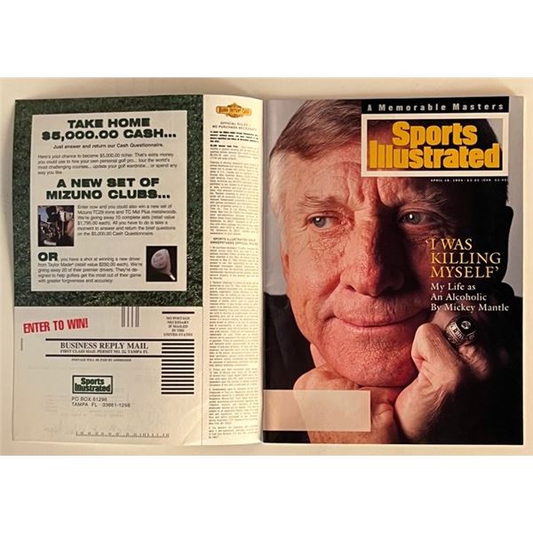 Mickey Mantle Sports Illustrated
