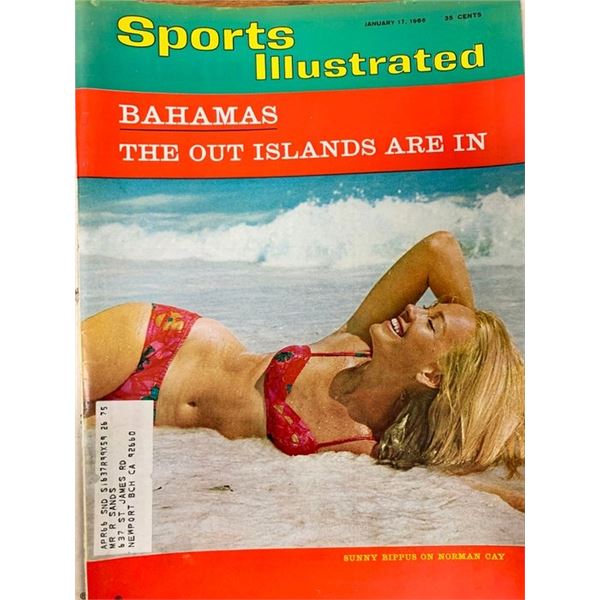 Sports Illustrated 1966 Sunny Bippus issue